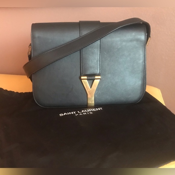 Yves Saint Laurent Bags Ysl Authentic Sac Ligne Y Bag Poshmark